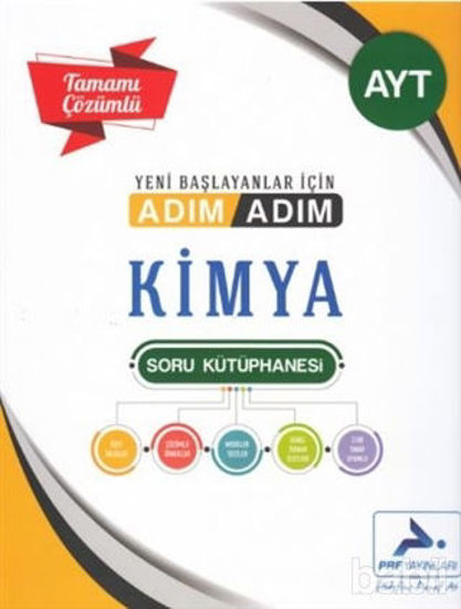 Picture of AYT Adım Adım Kimya Tamamı Çözümlü Soru Kütüphanesi 2019