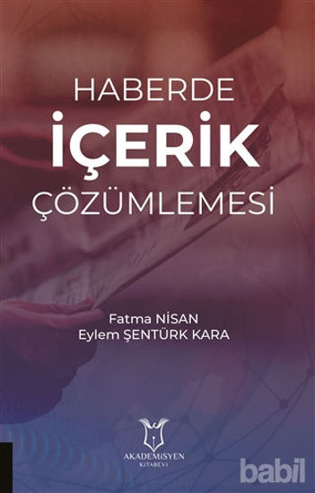 Picture of Haberde İçerik Çözümlemesi