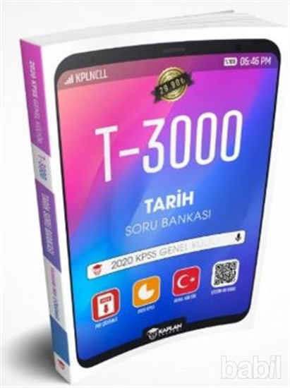 Picture of 2020 KPSS Tamamı PDF Çözümlü T-3000 Tarih Soru Bankası