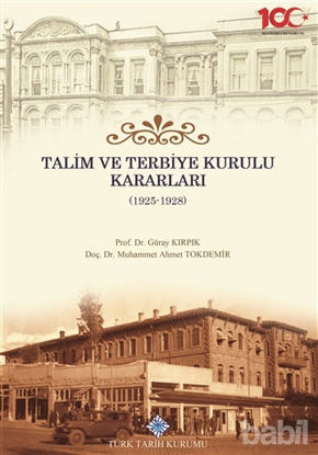 Picture of Talim ve Terbiye Kurulu Kararları (1925-1928)