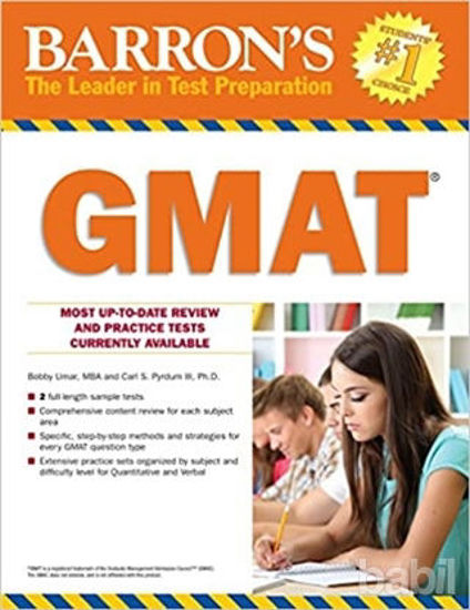 Picture of Barrons Gmat Book