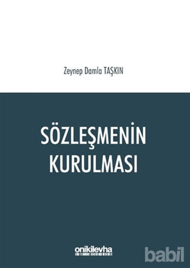 Picture of Sözleşmenin Kurulması