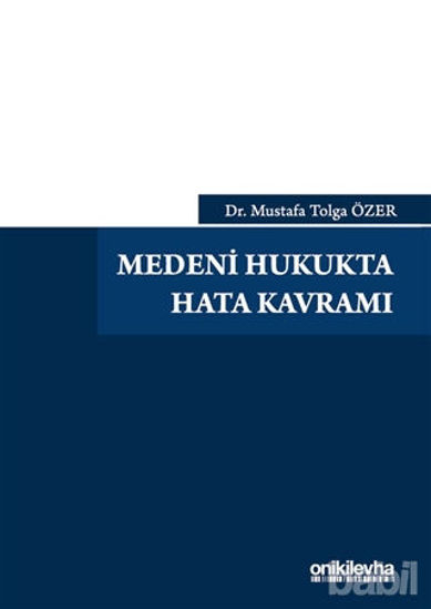 Picture of Medeni Hukukta Hata Kavramı