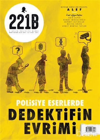 Picture of 221B İki Aylık Polisiye Dergi Sayı: 25 Mart - Nisan 2020