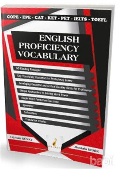 Picture of English Proficiency Vocabulary