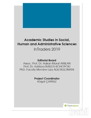 Picture of Academic Studies in Social, Human and Administrative Sciences Intraders 2019