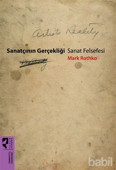 Picture of Sanatçının Gerçekliği -  Sanat Felsefesi