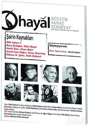 Picture of Hayal Kültür Sanat Edebiyat Dergisi Sayı: 72 Ocak-Şubat-Mart 2020