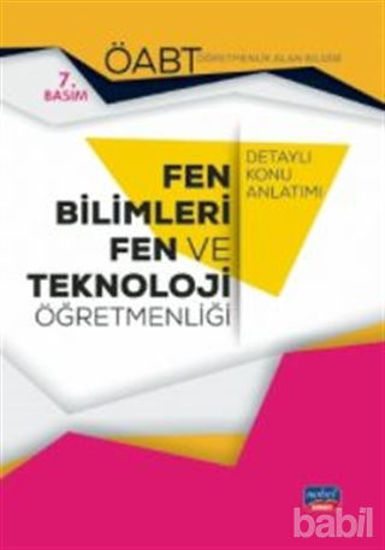 Picture of ÖABT Fen Bilimleri ve Teknoloji Öğretmenliği - Öğretmenlik Alan Bilgisi Detaylı Konu Anlatımı