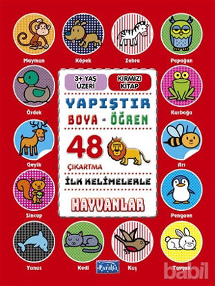 Picture of İlk Kelimelerle Hayvanlar - Yapıştır-Boya-Öğren