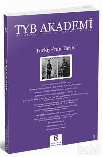 Picture of TYB Akademi Dergisi Sayı: 8 Mayıs 2013