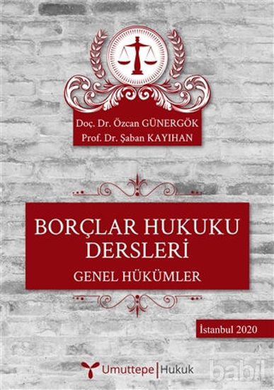 Picture of Borçlar Hukuku Dersleri - Genel Hükümler
