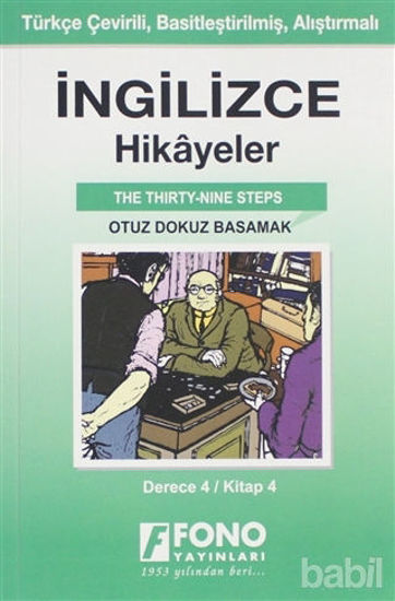 Picture of İngilizce Hikayeler - Otuz Dokuz Basamak (Derece 4)