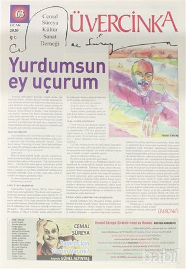 Picture of Üvercinka Dergisi Sayı: 63 Ocak 2020