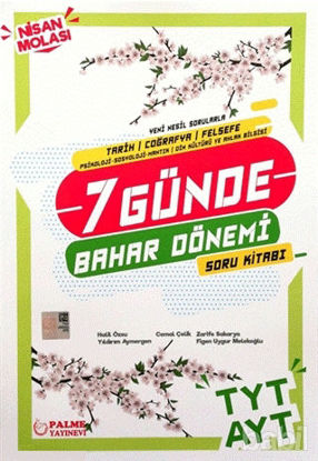 Picture of TYT AYT 7 Günde Bahar Dönemi Tarih - Coğrafya - Felsefe Soru Kitabı