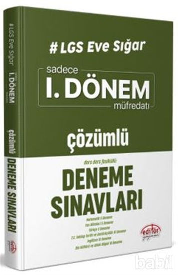 Picture of LGS Eve Sığar 1. Dönem Çözümlü Deneme Sınavları