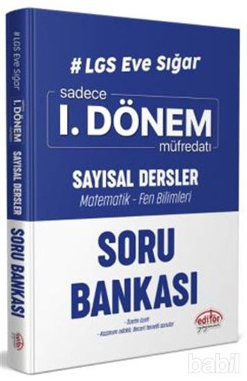 Picture of LGS Eve Sığar 1. Dönem Sayısal Dersler Soru Bankası