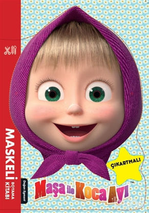 Picture of Maşa İle Koca Ayı - Maskeli Boyama Kitabı