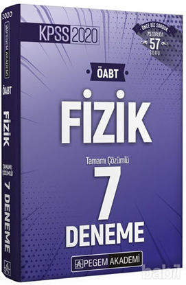 Picture of 2020 KPSS ÖABT Fizik Tamamı Çözümlü 7 Deneme (İadesiz)