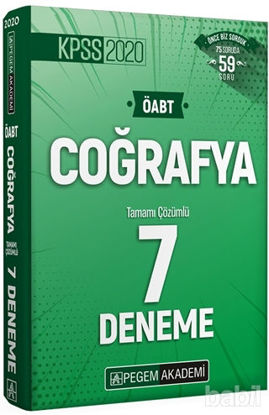 Picture of 2020 KPSS ÖABT Coğrafya Tamamı Çözümlü 7 Deneme (İadesiz)