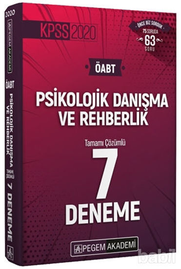 Picture of 2020 KPSS ÖABT Psikolojik Danışma ve Rehberlik Tamamı Çözümlü 7 Deneme (İadesiz)