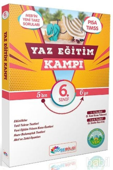 Picture of 6. Sınıf Yaz Eğitim Kampı Tatil Kitabı