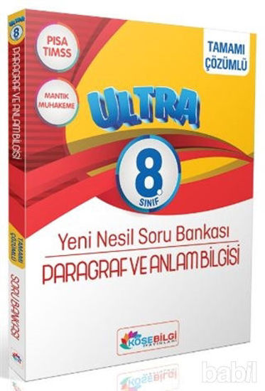 Picture of 8.Sınıf Ultra Paragraf ve Anlam Bilgisi Çözümlü Soru Bankası