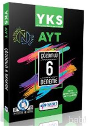 Picture of Yanıt YKS AYT 6 Fasikül Çözümlü Deneme