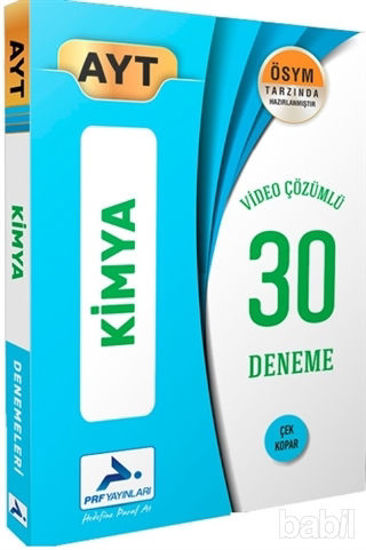 Picture of AYT Kimya Video Çözümlü 30 Deneme
