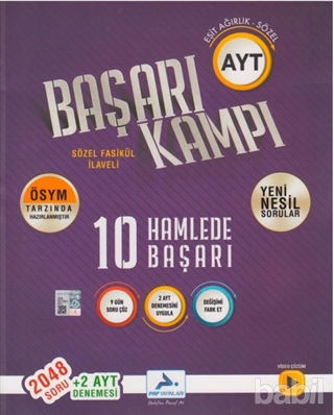 Picture of AYT Eşit-Ağırlık-Sözel Başarı Kampı Sözel Fasikül İlaveli 10 Hamlede Başarı