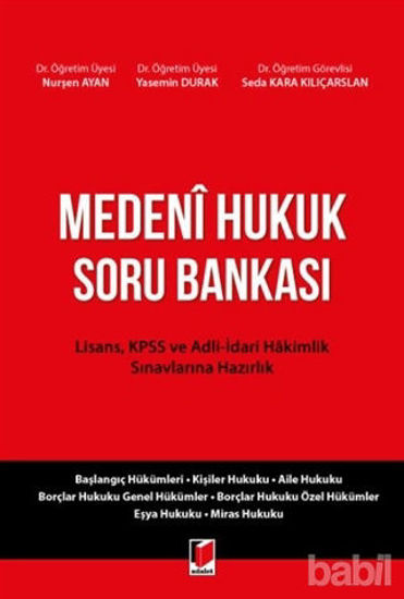 Picture of Medeni Hukuk Soru Bankası