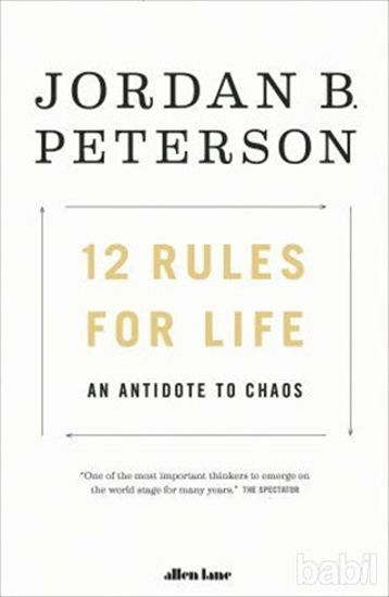 Picture of 12 Rules For Life (Küçük Boy)