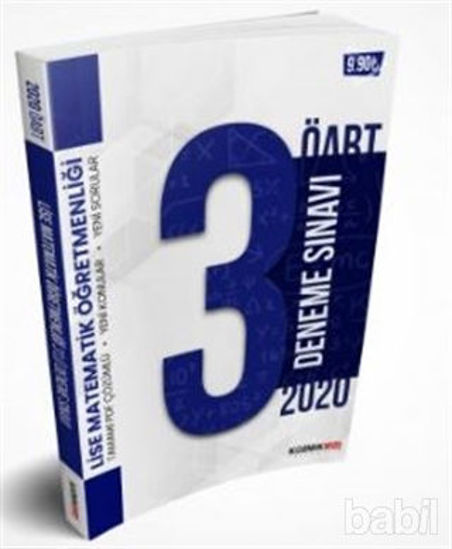 Picture of 2020 ÖABT Lise Matematik Öğretmenliği PDF Çözümlü 3 lü Deneme Seti