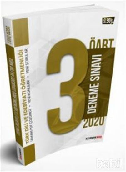 Picture of 2020 ÖABT Türk Dili ve Edebiyatı Öğretmenliği PDF Çözümlü 3 lü Deneme