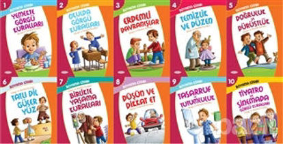Picture of Boyama Kitabı Görgü ve Nezaket Kuralları (10 Kitap Set)
