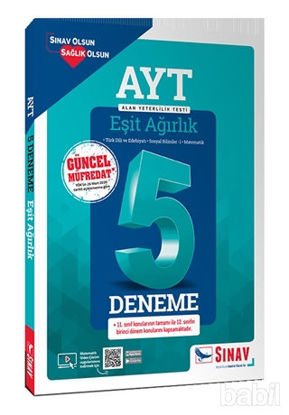 Picture of AYT Eşit Ağırlık Çözümlü 5 Deneme