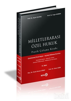 Picture of Milletlerarası Özel Hukuk Pratik Çalışma Kitabı
