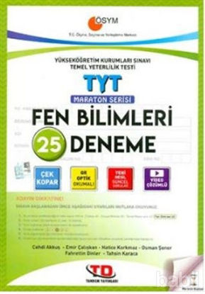 Picture of TYT Fen Bilimleri 15 Deneme Maraton Serisi