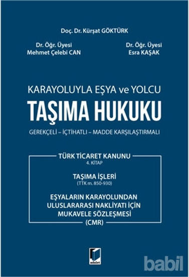 Picture of Karayoluyla Eşya ve Yolcu Taşıma Hukuku