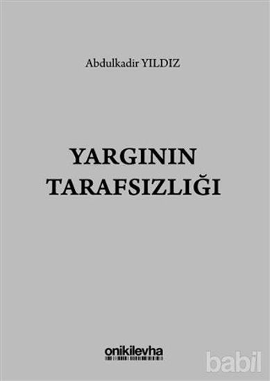 Picture of Yargının Tarafsızlığı