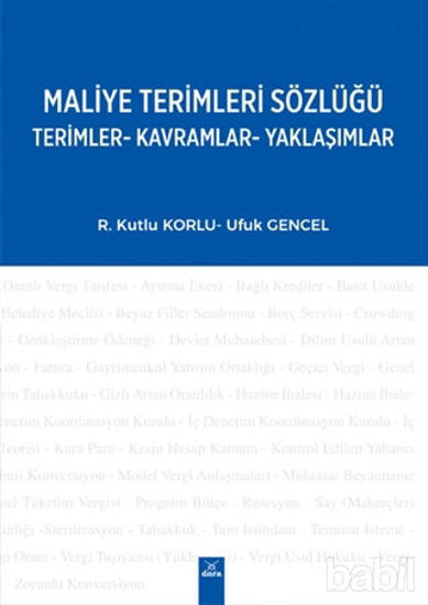 Picture of Maliye Terimleri Sözlüğü