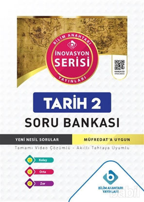 Picture of Bilim Anahtarı Yayınları Tarih 2 Soru Bankası