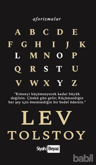 Picture of Aforizmalar - Lev Tolstoy