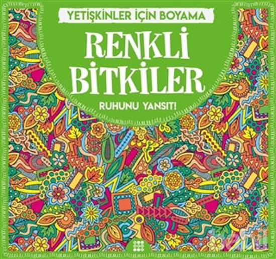 Picture of Renkli Bitkiler - Yetişkinler İçin Boyama