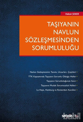 Picture of Taşıyanın Navlun Sözleşmesinden Sorumluluğu