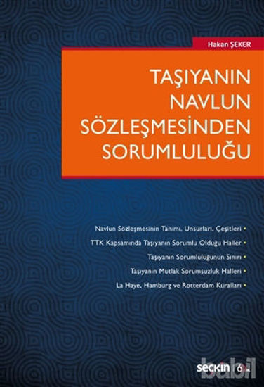 Picture of Taşıyanın Navlun Sözleşmesinden Sorumluluğu