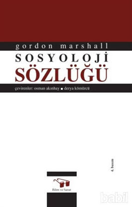 Picture of Sosyoloji Sözlüğü