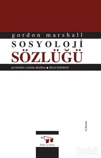 Picture of Sosyoloji Sözlüğü