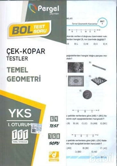 Picture of YKS 1. Oturum Çek-Kopar Temel Geometri
