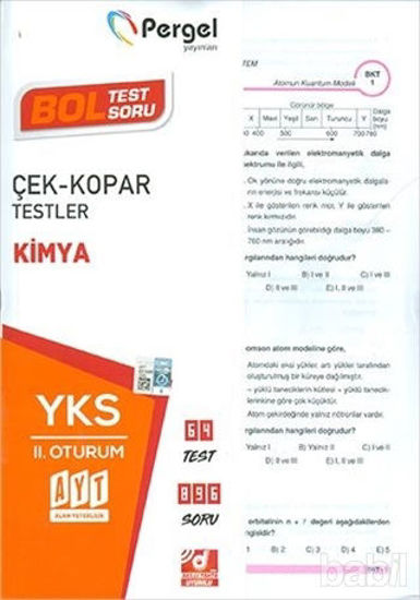 Picture of YKS 2. Oturum Kimya Çek Kopar Testler